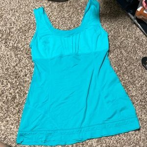 Lululemon Teal Work Out Top